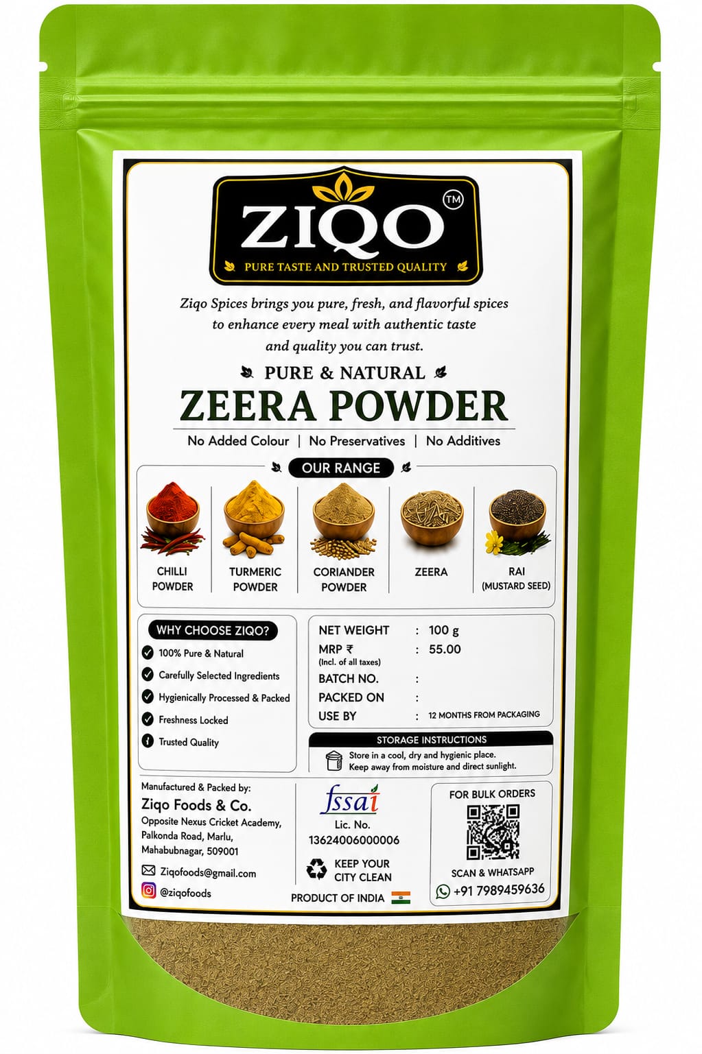 Zeera Powder